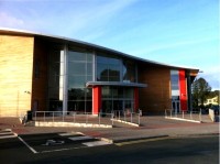 Aura Leisure Centre, Letterkenny, Co. Donegal, Ireland recently completed power washing, painting & decorating project completed by Brian Bonner & Sons Ltd, Painting & Decorating Contractors